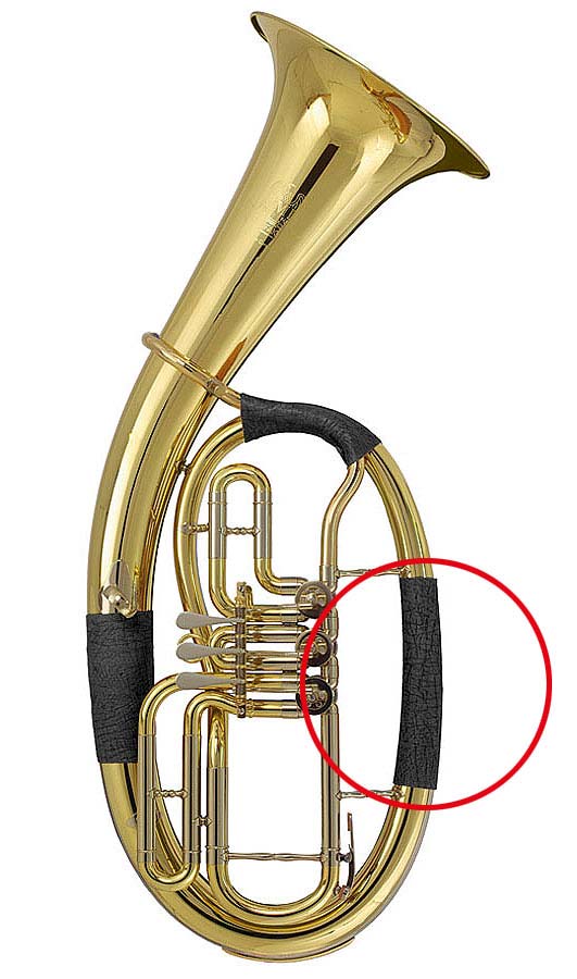 Handschutz-Leder-Bariton-C3G5GJUlO7U90A Handschutz Bariton/Tenorhorn C
