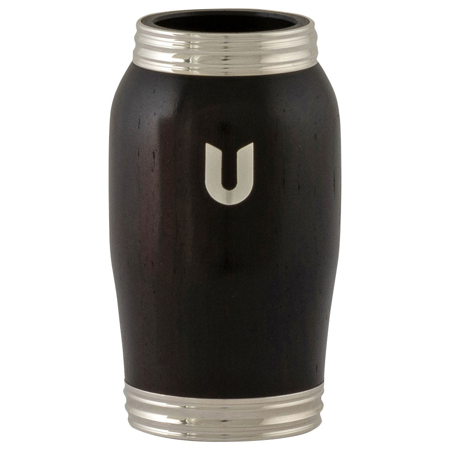 UEBEL Klarinettenbirne - Universal - 66 mm Grenadill versilbert