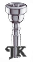 JK-Flügelhornmundstück -Kölner Form- 204-4, amerikanischer Schaft