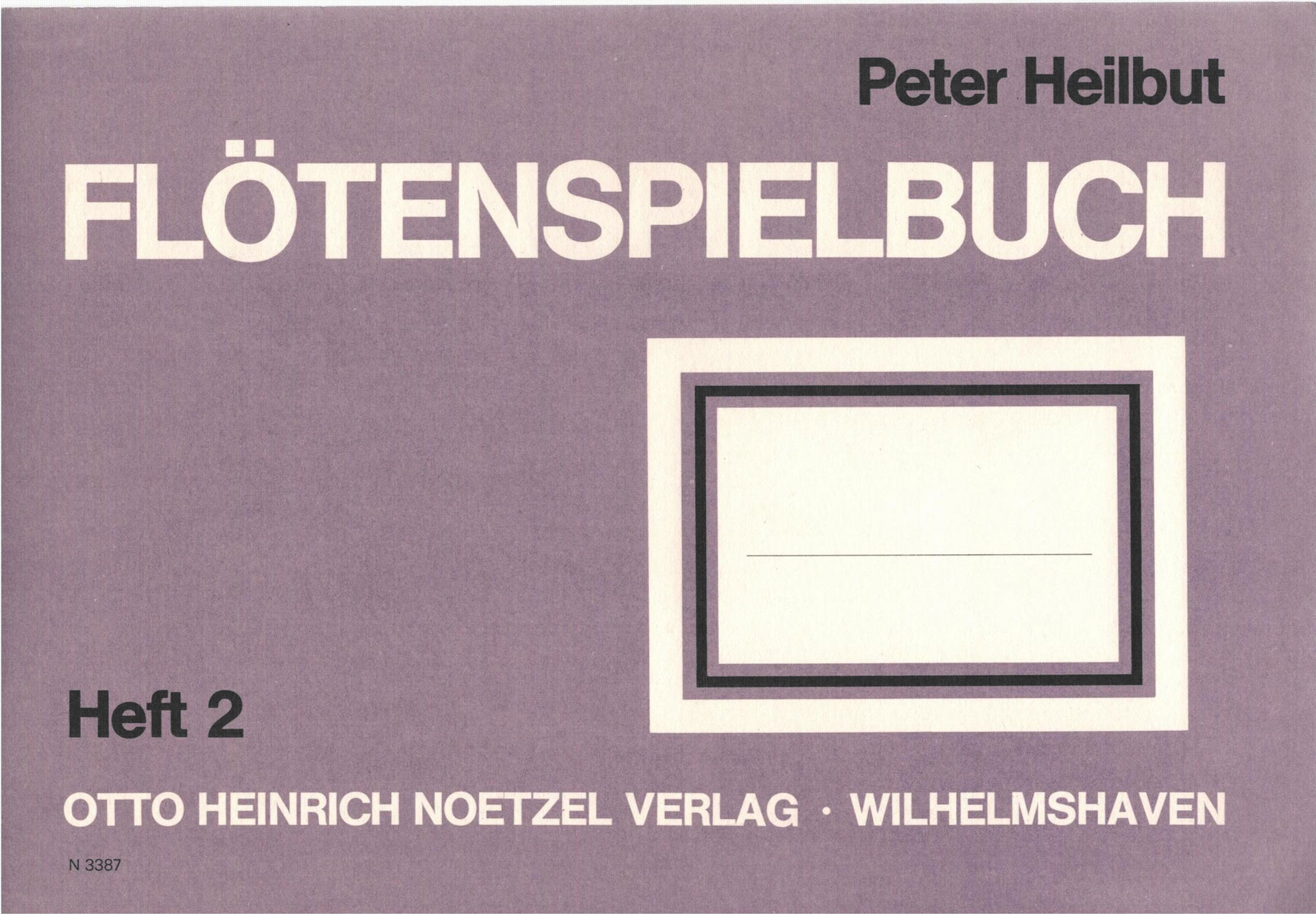 Heilbut: Flötenspielbuch Bd. 2