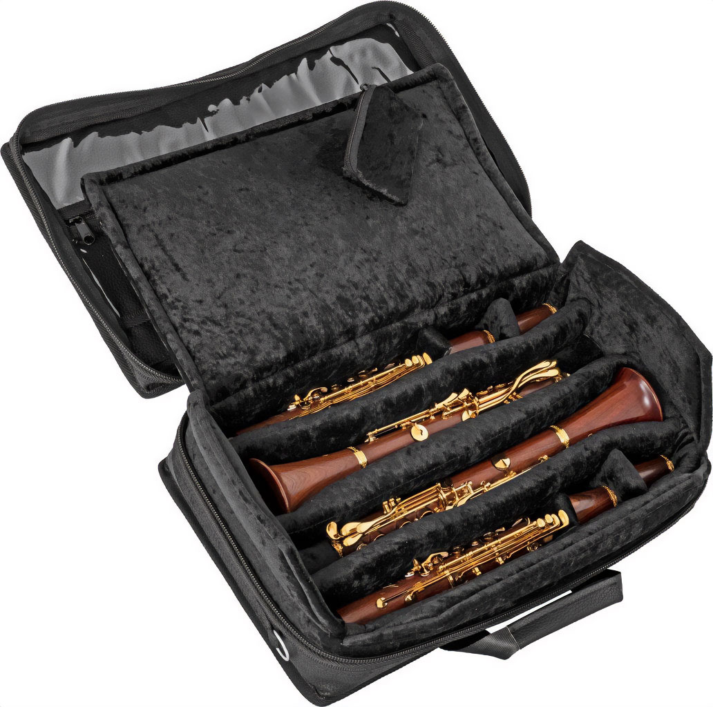 Reed & Squeak Doppelkoffer für Klarinetten