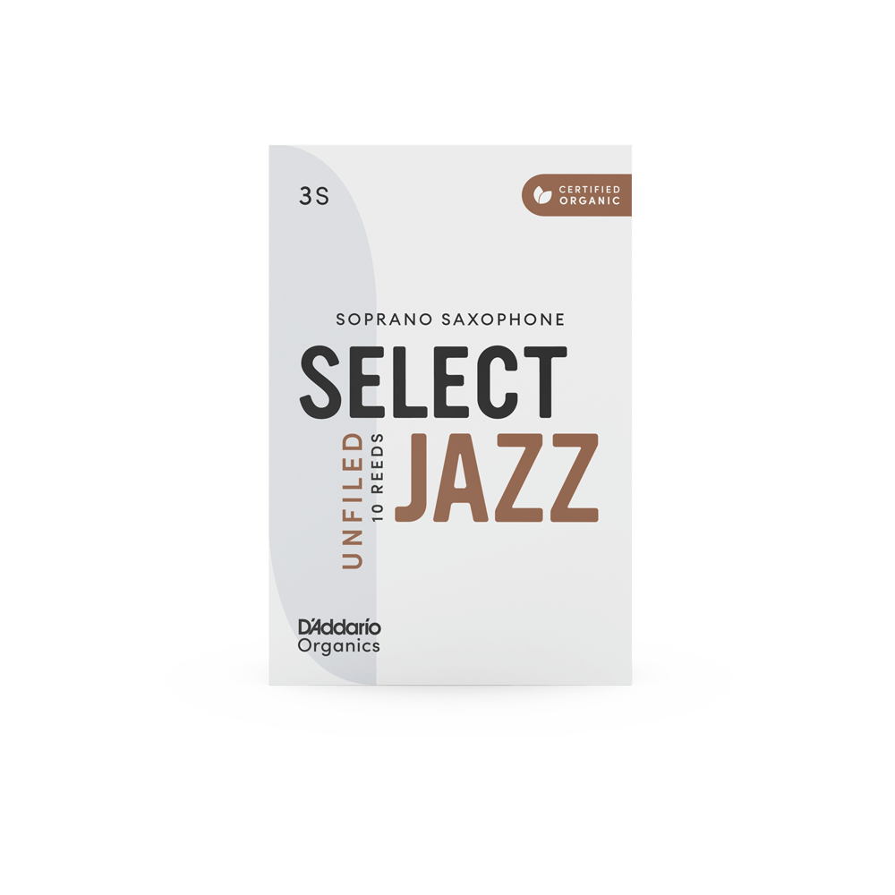 D'ADDARIO Select Jazz-Blätter unfiled Sopr 3Soft