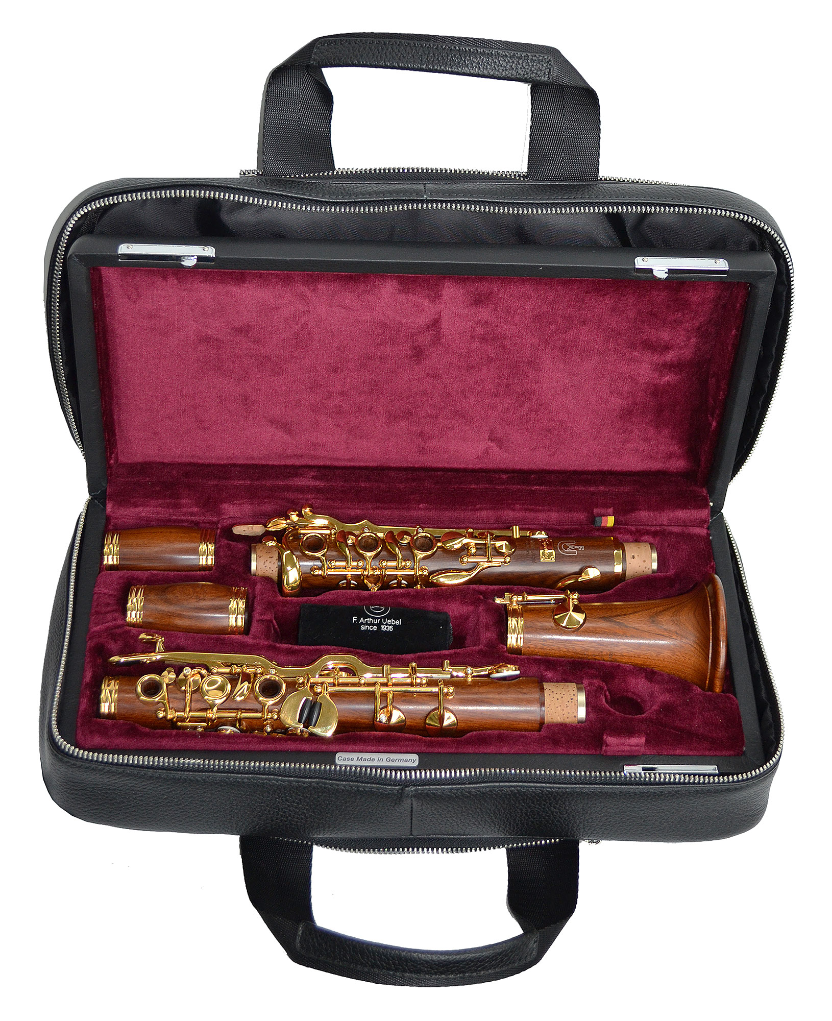 UEBEL-Klarinette-Superior-Mopane_deutsch_vergold-Klappen_2
