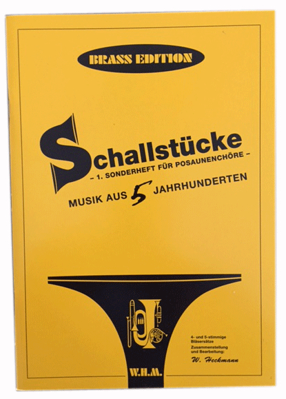 1160300_z1 Schallstücke Band 1 - Posaunenchornoten