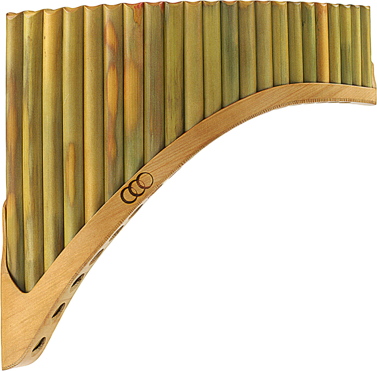 aS Panflöte Proline 22 Rohre, Holzschuh