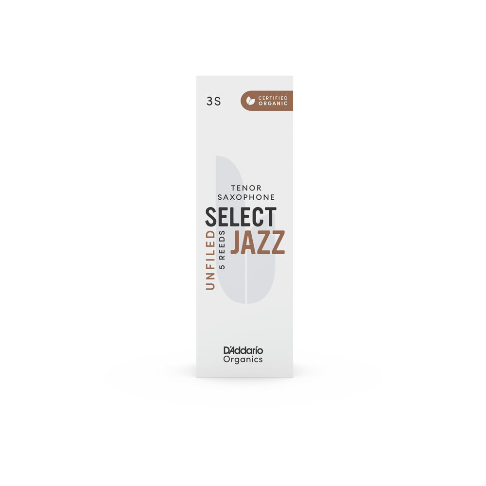 D'ADDARIO Select Jazz-Blätter unfiled Tenor 3Soft