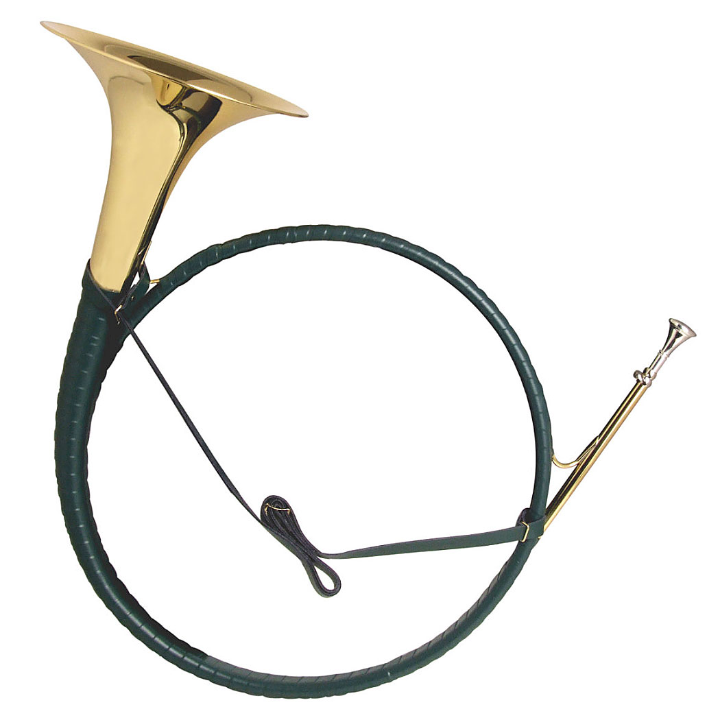 K&H-B-Parforcehorn 1309 Leder lackiert