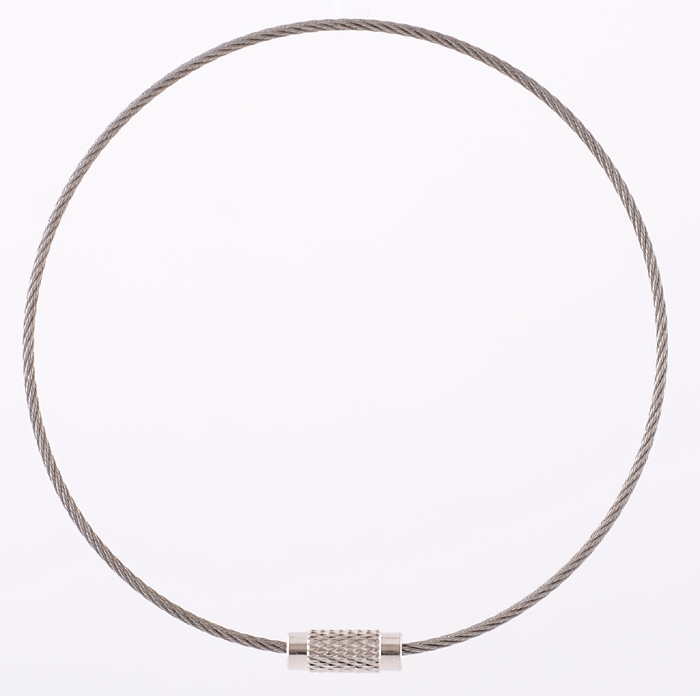 Stahlseil mit Schraubverschluss