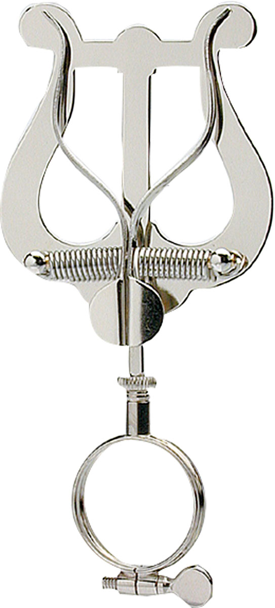 Marschgabel Klar 2 Drücker vernickelt Rillenring groß