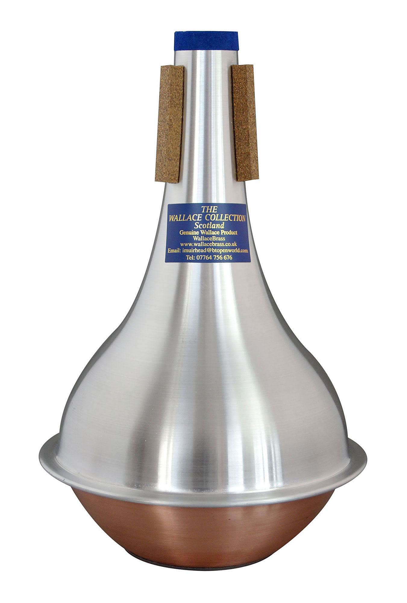 THE WALLACE COLLECTION-Bassposaunendämpfer Straight, Kupferboden TWC-352