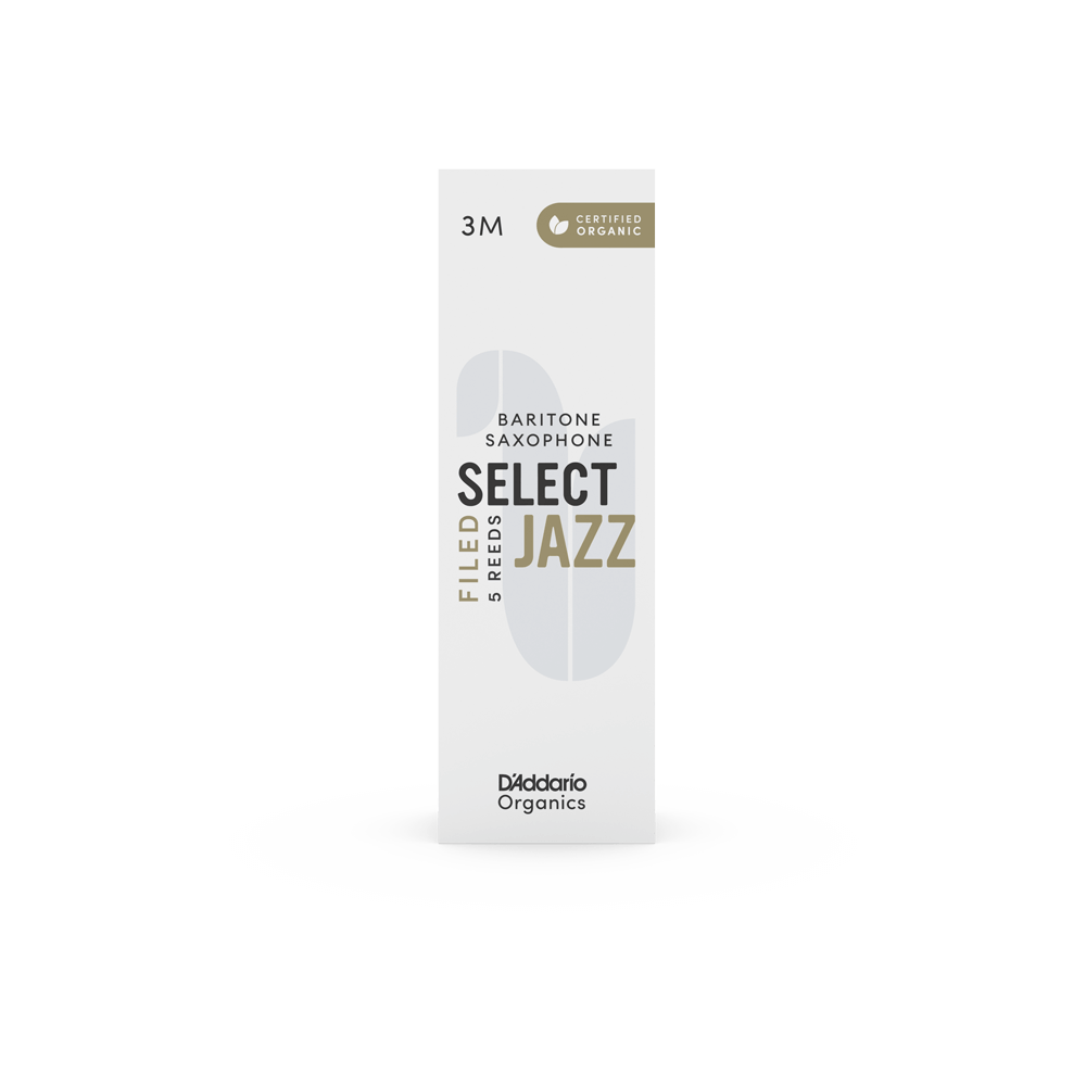 D'ADDARIO Select Jazz-Blätter filed Bariton 3Medium