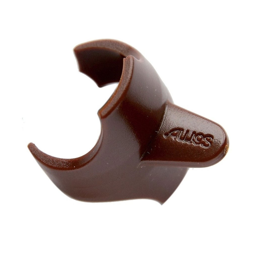 AULOS Daumenstütze für Sopranblockflöte, dunkelbraun