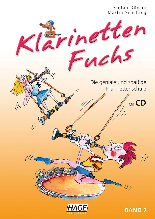 Klarinetten-Fuchs-Band-2-Klarinettenschule-mit-CD Klarinetten Fuchs, Band 2 - Klarinetten mit CD