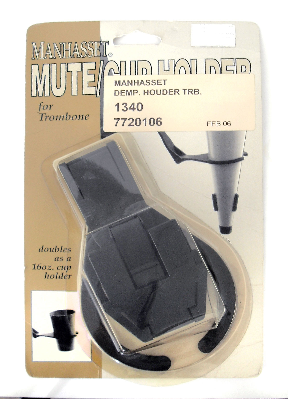 MANHASSET Dämpferhalter Posaune