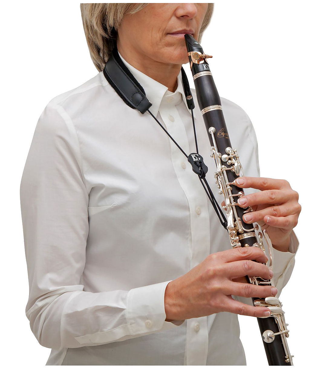 BG C23LP Tragegurt für Klarinette Leder