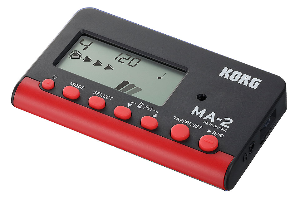 KORG-Metronom-MA-2-schwarz-rot_2