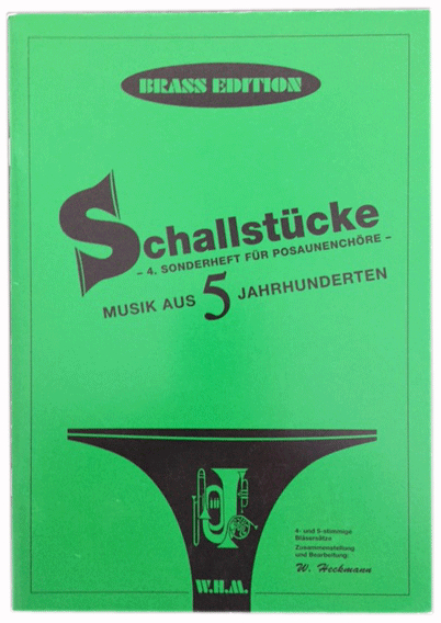1160315_z1 Schallstücke Band 4 - Posaunenchornoten
