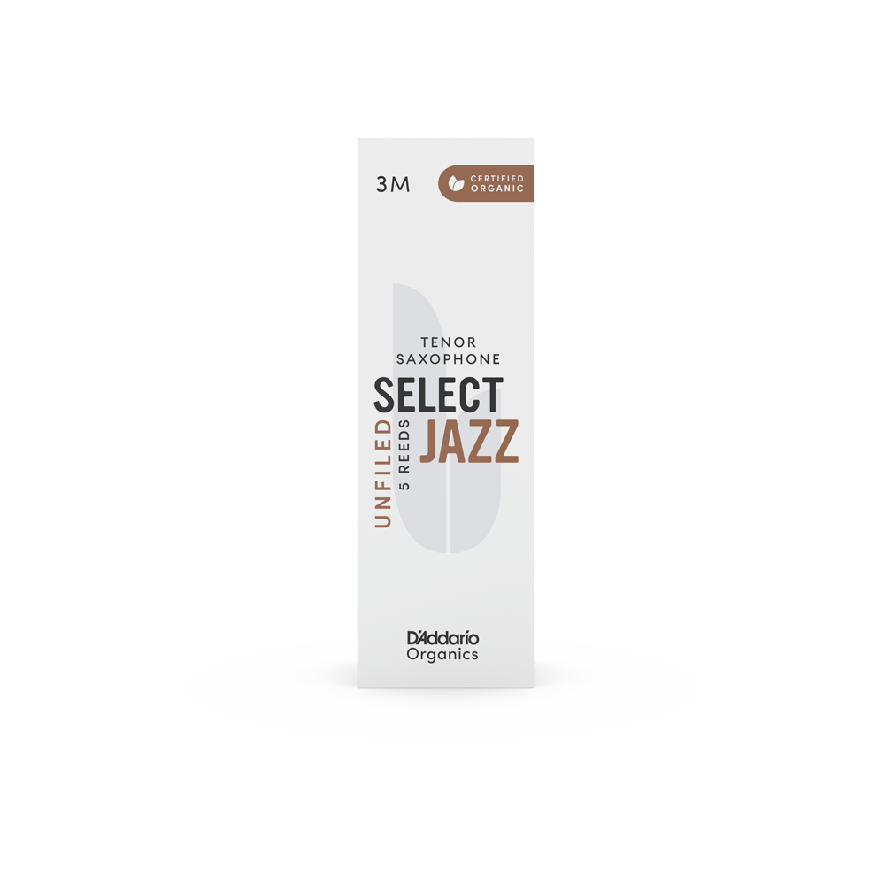 D'ADDARIO Select Jazz-Blätter unfiled Tenor 3Medium