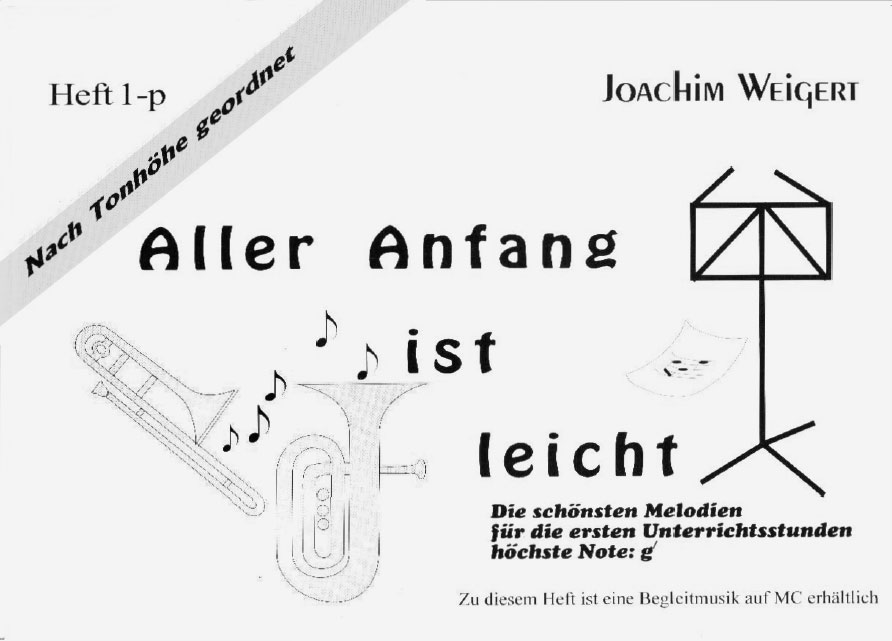Weigert: Aller Anfang ist.. Pos. Bd. I