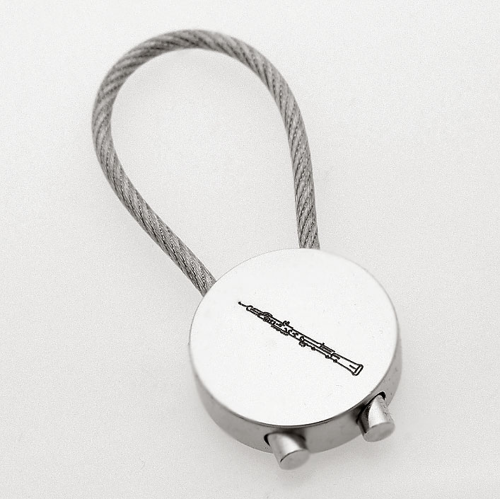 Art-of-Music-Oboe-Schluesselanhaenger-rund Art of Music-Oboe-Schlüsselanhänger rund