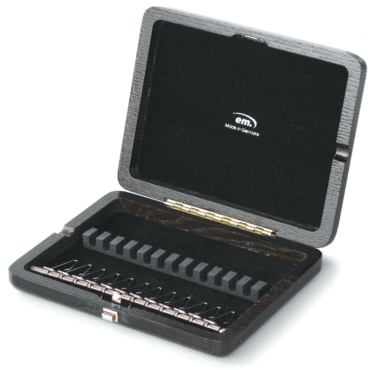 aS-Blattetui-Samt-gef-Oboe-12-Rohre-schwarz aS-Blattetui Samt gef. Oboe, 12 Rohre, schwarz