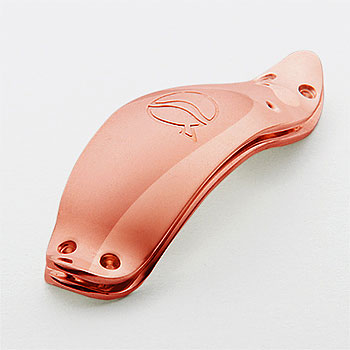 LeFreque -Soundbrücke - Fine silver / Gold plated rose 55 mm Xtra Curved (DR)