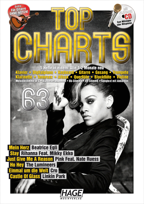 top-charts-63-front_z1 Top Charts 63, Songbook+Playback CD