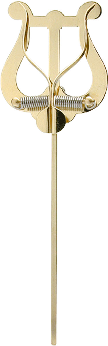 Marschgabel-Lyra-medium-2-Dr-messing Marschgabel Lyra medium. 2 Drücker Messing