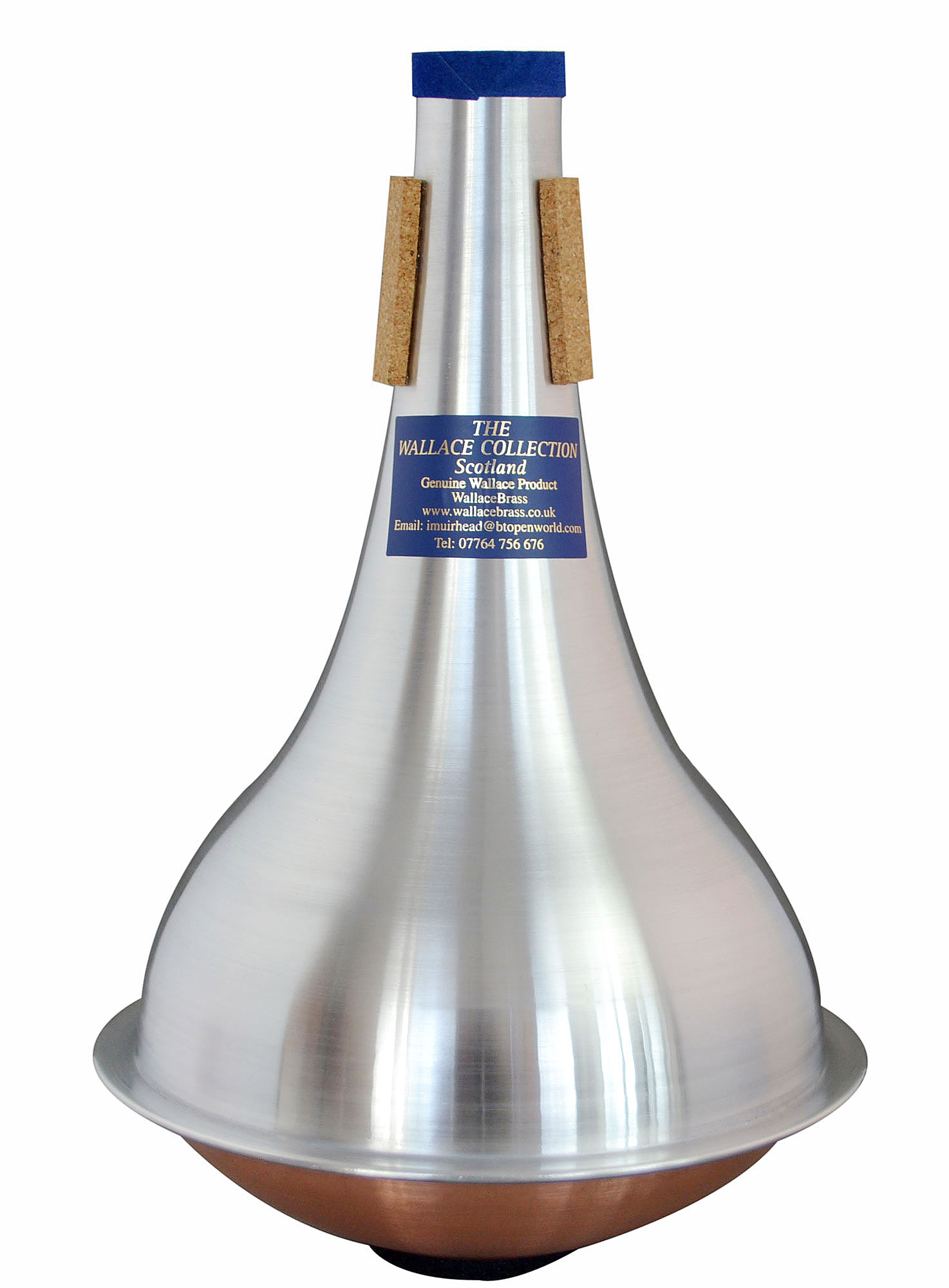 THE WALLACE COLLECTION-Posaunendämpfer Straight, Kupferboden TWC-312