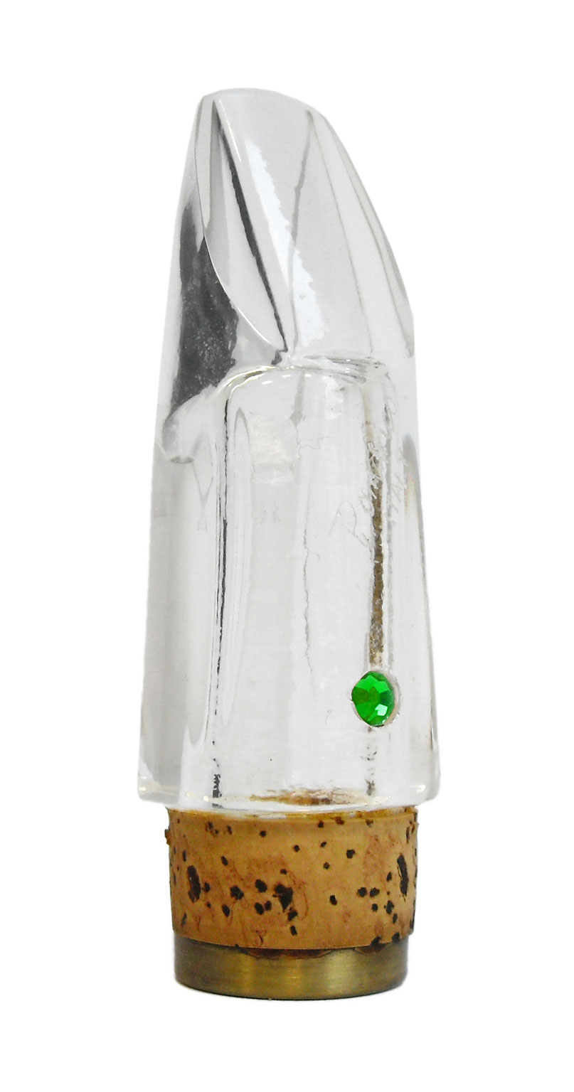 POMARICO-Klarinettenmundstueck-Boehm-Jewel-Emerald POMARICO Klarinettenmundstück, Boehm, -Jewel-, Emerald