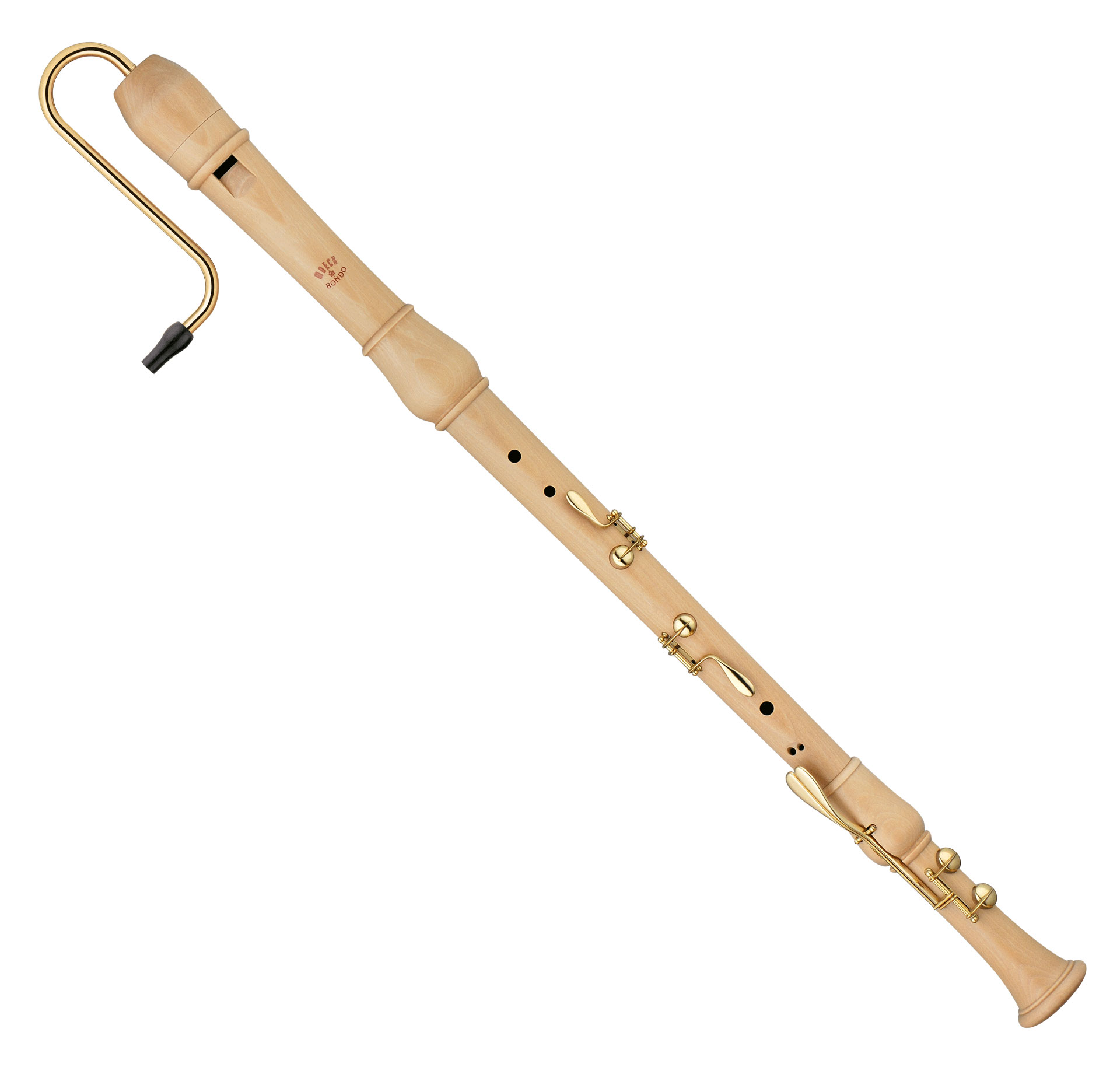 MOECK-Rondo-Bass-Doppelkl-2520 MOECK Baßblockflöte Rondo 2520 barock