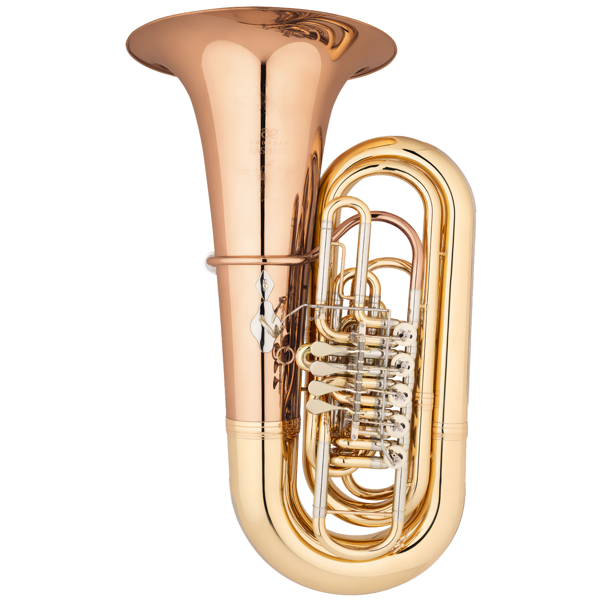 EASTMAN Bb-Tuba EBB825VG RAW BRASS