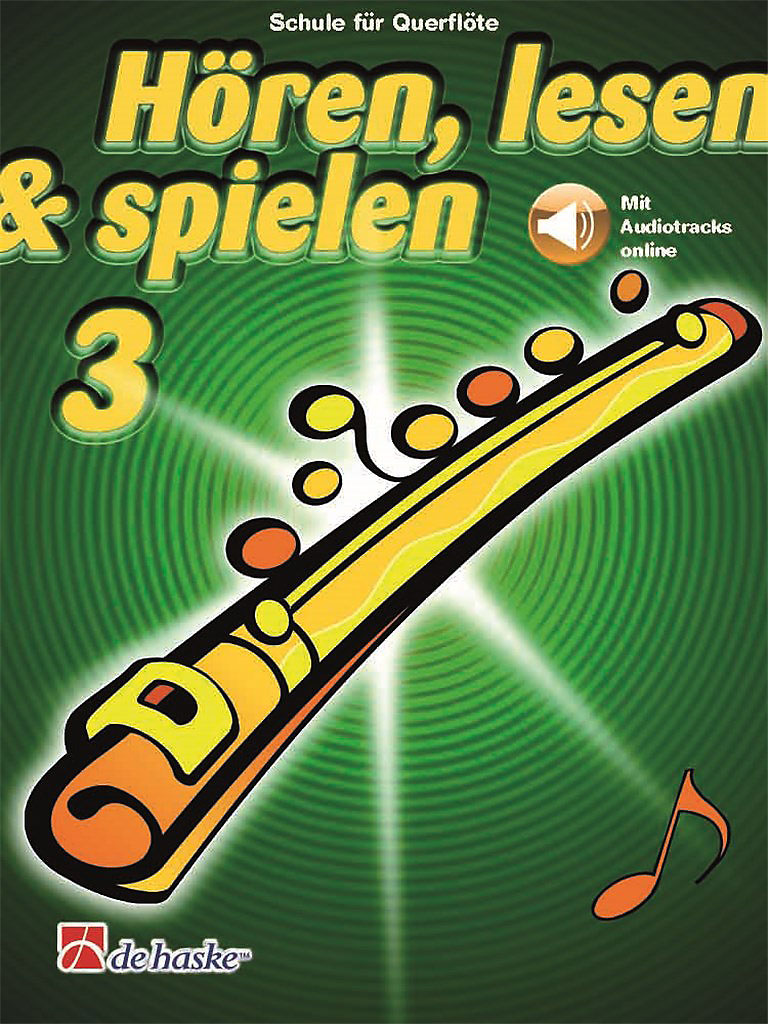 Hoeren-Lesen-Spielen-3-Querfloete Hören, Lesen & Spielen 3 - Querflöte