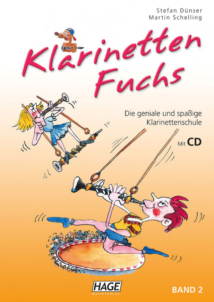 Klarinetten Fuchs, Band 2 - Klarinetten mit CD