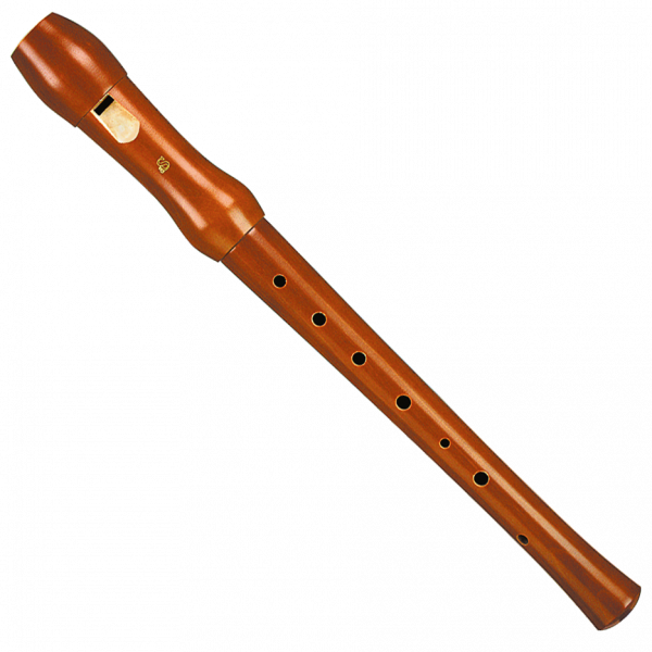 aS soprano Recorder, stained maple, german