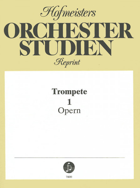 Orchesterstudien Trp. Bd. 1 Opern