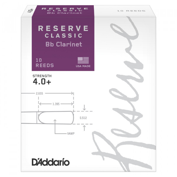 D'ADDARIO RESERVE Classic Bb-Klarinette Boehm 4+