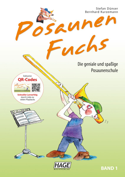 Posaunen Fuchs, Band 1 - Posaunenschule mit QR-Codes
