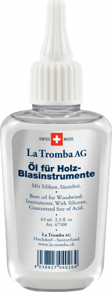 LA TROMBA Öl für Holzblasinstrumente, 65ml