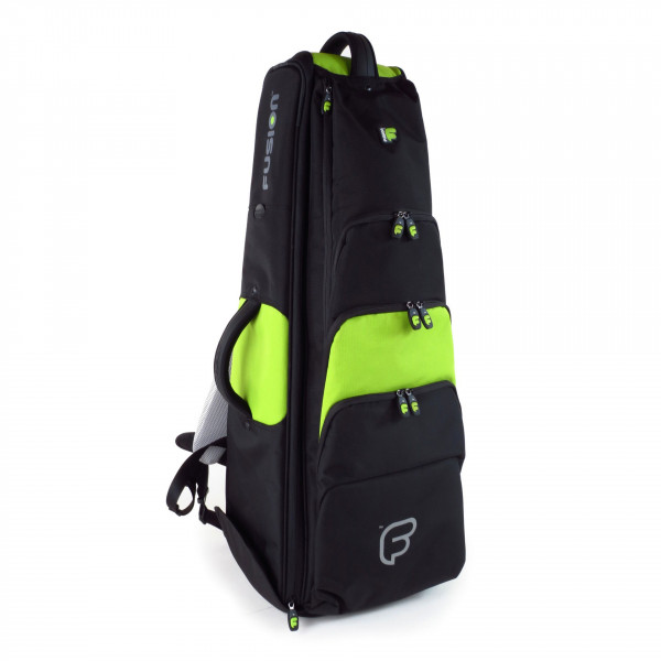 FUSION-Gigbag Bassposaune Premium-Serie, black/lime