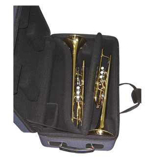 MB-triplecase for 3 trumpets, blue