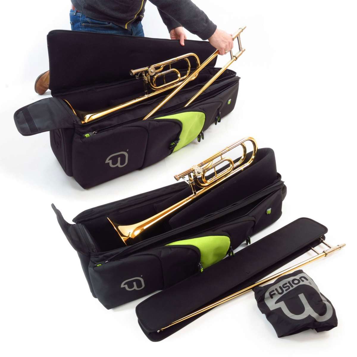 FUSIONGigbag Posaune PremiumSerie, black für Posaunen Koffer