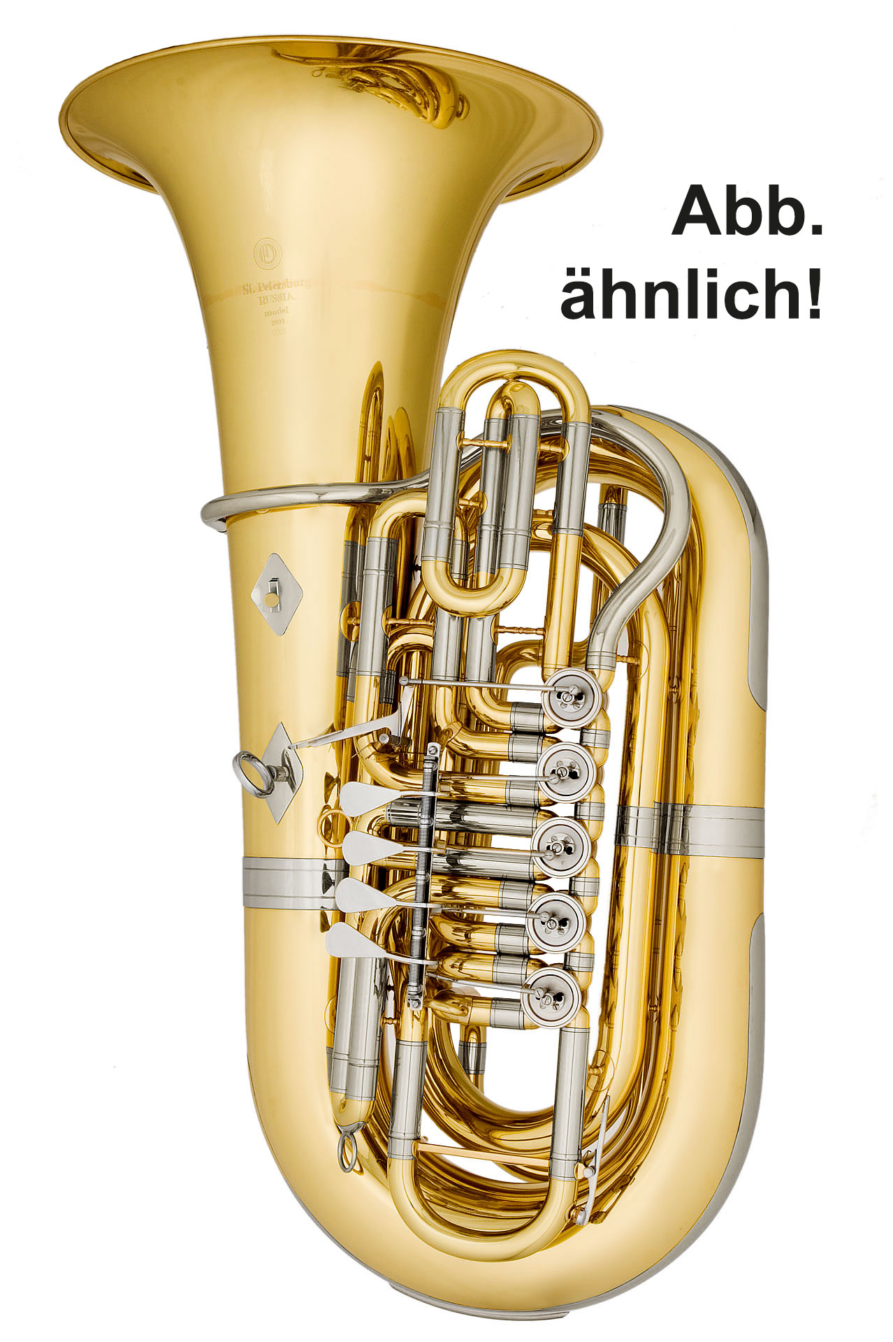 ST.PETERSBURG BTuba 202L/45 5V BbTuba Tuben Metallblasinstrumente
