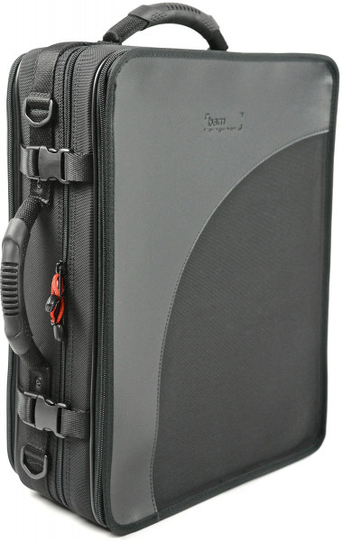 BAM doublecase -Trekking- for set A/Bb Boehm Clarinets, black