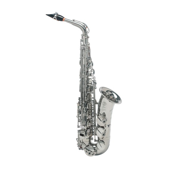 SELMER-Alto-Saxophone SIGNATURE silver plated