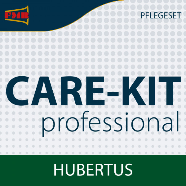 FMB-Pflegeset -Hubertus- Jagdhorn, lackiert