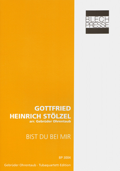 Gottfried Heinrich Stölzel: Du bist bei mir