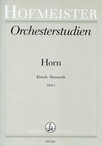 Orchesterstudien: Horn - Romantik Bd.2