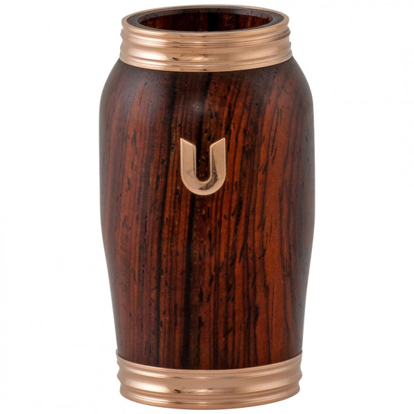 UEBEL Klarinettenbirne - Universal - 63 mm Cocobolo rosé vergoldet