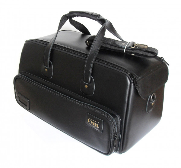 FMB-Bag 3 Trumpets leather, black